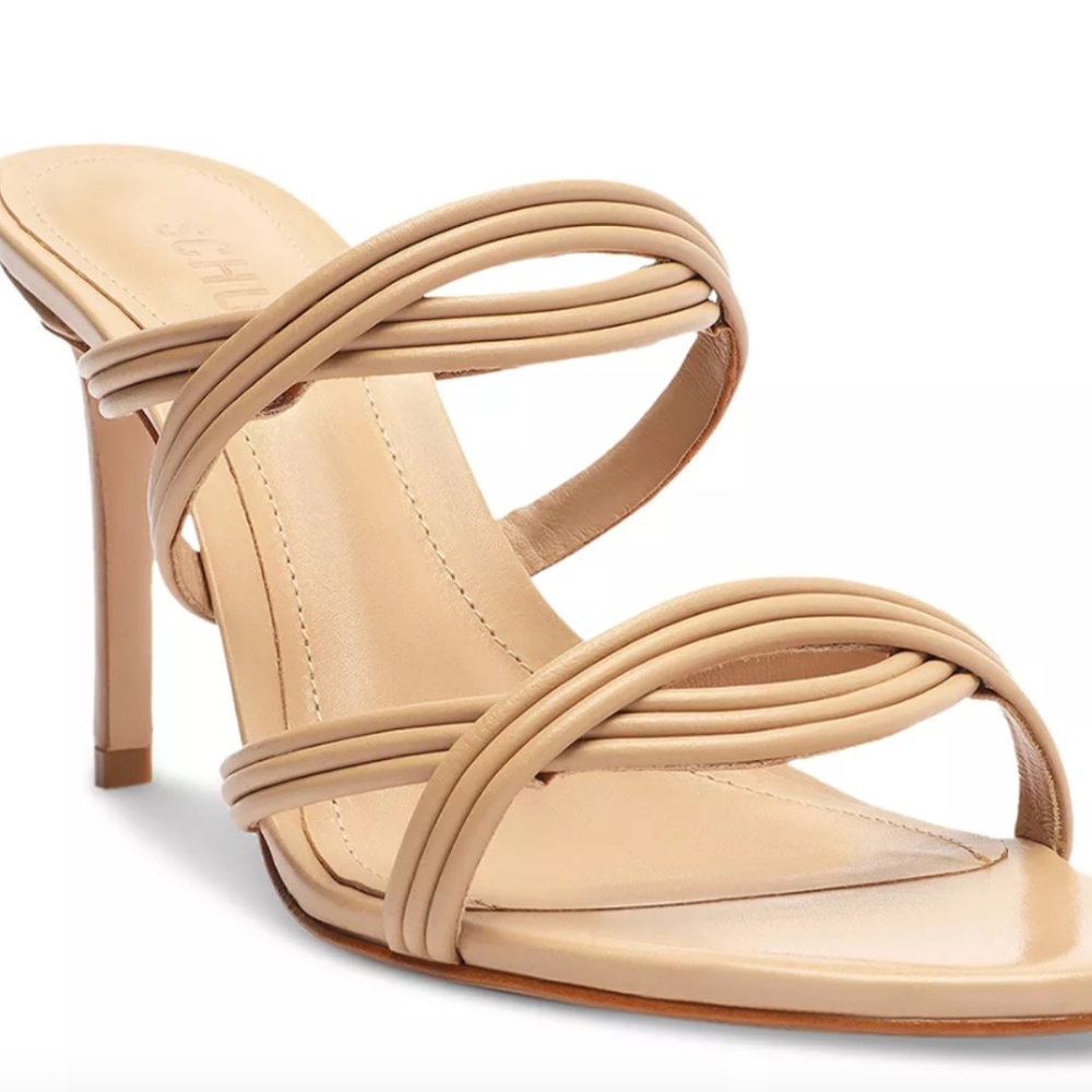 Schutz Brynn Casual Sandal in true beige